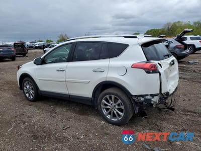 Drugie zdjęcie samochodu z przodu: 2016 TOYOTA RAV4 LIMITED VIN:JTMDFREV1GD193612 - miniatura