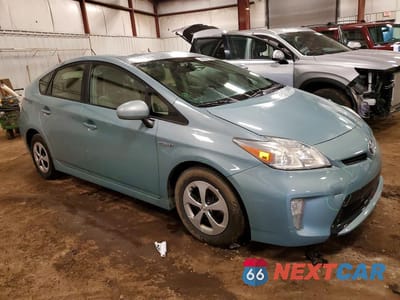 Czwarte zdjęcie samochodu z boku: 2012 TOYOTA PRIUS TWO VIN:JTDKN3DU7C5410875 - miniatura