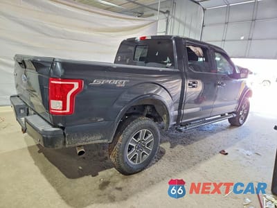 Trzecie zdjęcie samochodu z tyłu: 2015 FORD F150 SUPERCREW VIN:1FTEW1EG0FFC56502 - miniatura