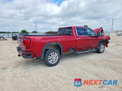 Trzecie zdjęcie samochodu z tyłu: 2022 GMC SIERRA K3500 DENALI VIN:1GT49WEY6NF265776 - miniatura