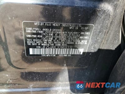 Zdjęcie 13 z 13 samochodu: 2014 SUBARU FORESTER 2.5I LIMITED VIN:JF2SJAHC3EH403331 - miniatura