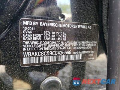 Zdjęcie 12 z 12 samochodu: 2012 BMW 750 LXI VIN:WBAKC8C59CC436688 - miniatura