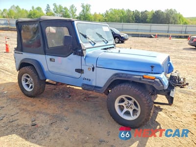 Czwarte zdjęcie samochodu z boku: 1988 JEEP WRANGLER VIN:2BCHV81J9JB514389 - miniatura