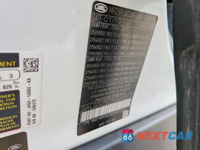 Zdjęcie 13 z 13 samochodu: 2019 LAND ROVER RANGE ROVER SUPERCHARGED VIN:SALGS2RE1KA545472 - miniatura