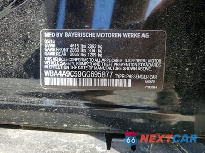 Zdjęcie 13 z 13 samochodu: 2016 BMW 428 I GRAN COUPE SULEV VIN:WBA4A9C59GG695877 - miniatura