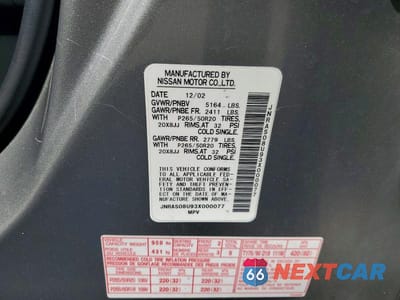 Zdjęcie 14 z 14 samochodu: 2003 INFINITI FX35 BASE VIN:JNRAS08U93X000077 - miniatura