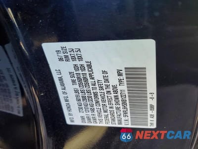 Zdjęcie 12 z 12 samochodu: 2019 HONDA ODYSSEY EX VIN:5FNRL6H58KB122711 - miniatura