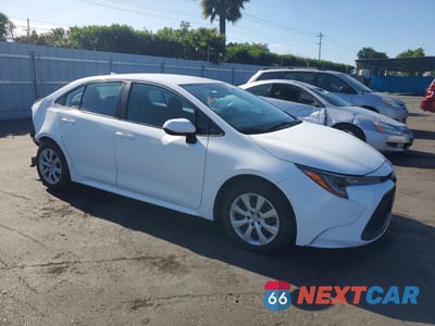 Czwarte zdjęcie samochodu z boku: 2022 TOYOTA COROLLA LE VIN:5YFEPMAE8NP341579 - miniatura