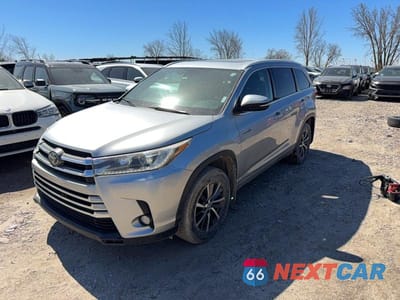 Drugie zdjęcie samochodu z przodu: 2018 TOYOTA HIGHLANDER HYBRID XLE VIN:5TDJGRFH6JS050207 - miniatura
