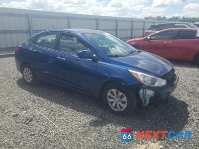 Czwarte zdjęcie samochodu z boku: 2015 HYUNDAI ACCENT GLS VIN:KMHCT4AE0FU833350 - miniatura