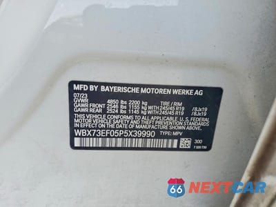 Zdjęcie 13 z 13 samochodu: 2023 BMW X1 XDRIVE28I VIN:WBX73EF05P5X39990 - miniatura