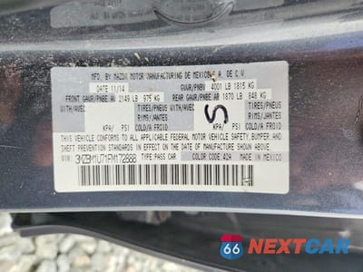 Zdjęcie 12 z 12 samochodu: 2015 MAZDA 3 SPORT VIN:3MZBM1U71FM172888 - miniatura