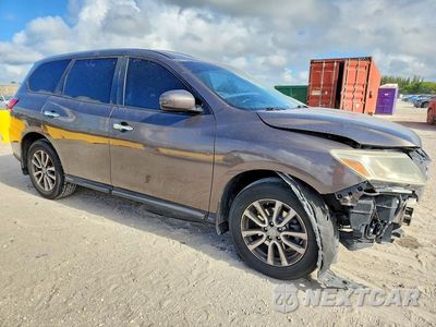 Czwarte zdjęcie samochodu z boku: 2015 NISSAN PATHFINDER S VIN:5N1AR2MM3FC620170 - miniatura