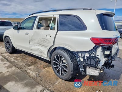 Drugie zdjęcie samochodu z przodu: 2021 MERCEDES-BENZ GLS 580 4MATIC VIN:4JGFF8GE3MA393643 - miniatura