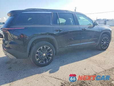 Trzecie zdjęcie samochodu z tyłu: 2025 CHEVROLET TRAVERSE LT VIN:1GNEVGRS4SJ279428 - miniatura