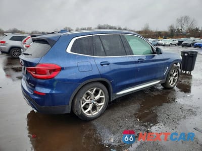 Trzecie zdjęcie samochodu z tyłu: 2021 BMW X3 XDRIVE30I VIN:5UXTY5C00M9E11111 - miniatura