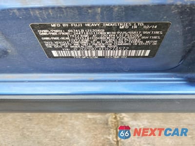 Zdjęcie 12 z 12 samochodu: 2014 SUBARU XV CROSSTREK 2.0I HYBRID TOURING VIN:JF2GPBKCXEH274572 - miniatura