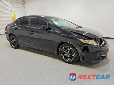 Czwarte zdjęcie samochodu z boku: 2013 HONDA CIVIC EX VIN:19XFB2F85DE258301 - miniatura
