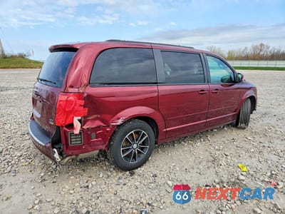 Trzecie zdjęcie samochodu z tyłu: 2017 DODGE GRAND CARAVAN GT VIN:2C4RDGEG2HR714241 - miniatura