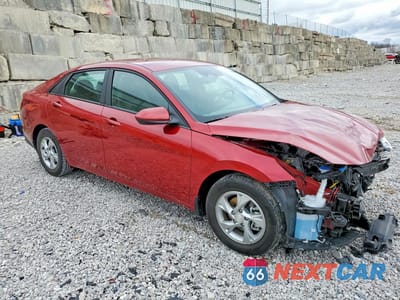 Czwarte zdjęcie samochodu z boku: 2023 HYUNDAI ELANTRA SE VIN:KMHLL4AG2PU564707 - miniatura