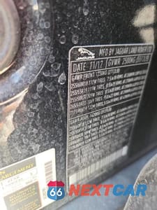 Zdjęcie 12 z 12 samochodu: 2018 JAGUAR F-PACE S VIN:SADCM2FV1JA285789 - miniatura