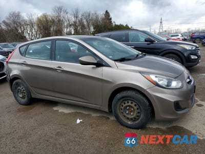Czwarte zdjęcie samochodu z boku: 2012 HYUNDAI ACCENT GS VIN:KMHCT5AE8CU020405 - miniatura