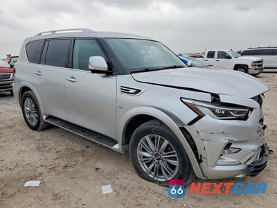 Czwarte zdjęcie samochodu z boku: 2019 INFINITI QX80 LUXE VIN:JN8AZ2NF7K9682929 - miniatura