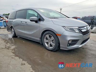 Czwarte zdjęcie samochodu z boku: 2019 HONDA ODYSSEY EXL VIN:5FNRL6H74KB127907 - miniatura