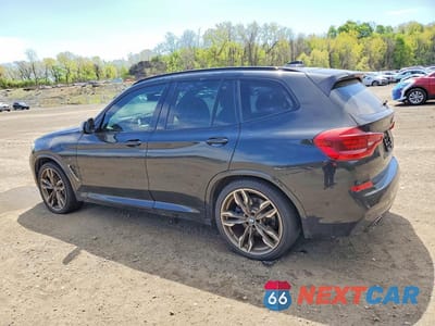 Drugie zdjęcie samochodu z przodu: 2019 BMW X3 XDRIVEM40I VIN:5UXTS3C53K0Z04278 - miniatura