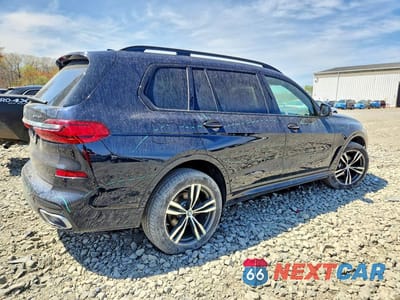 Trzecie zdjęcie samochodu z tyłu: 2019 BMW X7 XDRIVE40I VIN:5UXCW2C50KL088224 - miniatura