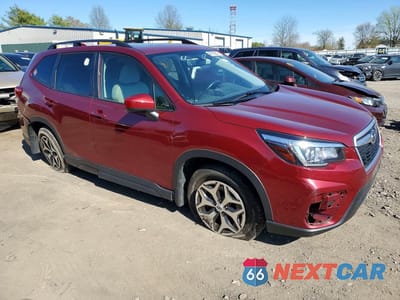 Czwarte zdjęcie samochodu z boku: 2020 SUBARU FORESTER PREMIUM VIN:JF2SKAJC2LH482625 - miniatura