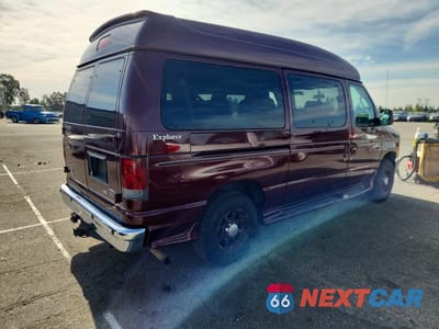 Trzecie zdjęcie samochodu z tyłu: 2011 FORD ECONOLINE E150 VAN VIN:1FDNE1EL1BDA91450 - miniatura