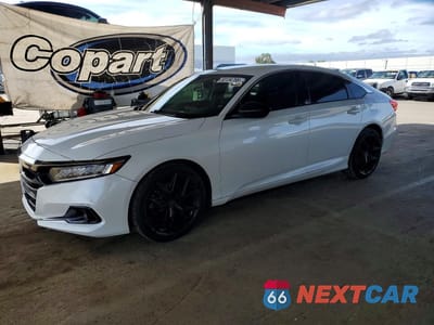 2021 HONDA ACCORD SPORT 1HGCV1F39MA009156 - główne zdjęcie licytacji z USA - miniatura