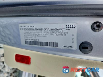Zdjęcie 12 z 12 samochodu: 2019 AUDI A6 PREMIUM PLUS VIN:WAUL2BF2XKN080518 - miniatura