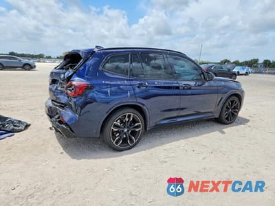 Trzecie zdjęcie samochodu z tyłu: 2022 BMW X3 M40I VIN:5UX83DP0XN9J57091 - miniatura