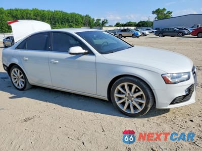 Czwarte zdjęcie samochodu z boku: 2013 AUDI A4 PREMIUM PLUS VIN:WAUEFAFL4DN010158 - miniatura