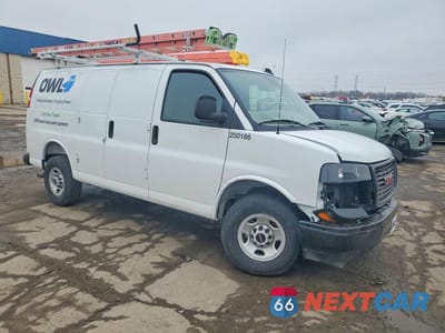 Czwarte zdjęcie samochodu z boku: 2025 GMC SAVANA G2500 UTILITY / SERVICE VAN VIN:1GTW7AFP8S1223268 - miniatura