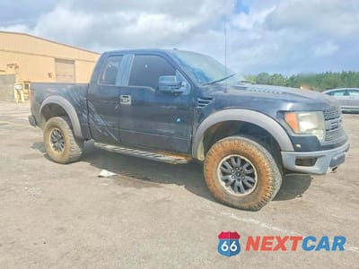 Czwarte zdjęcie samochodu z boku: 2010 FORD F150 SUPER CAB VIN:1FTEX1EV6AFA52551 - miniatura