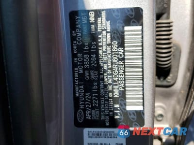 Zdjęcie 12 z 12 samochodu: 2024 HYUNDAI ELANTRA SE VIN:KMHLL4DG4RU801860 - miniatura