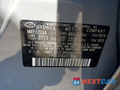 Zdjęcie 12 z 12 samochodu: 2024 HYUNDAI SONATA N LINE VIN:KMHL54JC9RA409955 - miniatura
