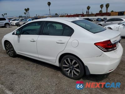 Drugie zdjęcie samochodu z przodu: 2015 HONDA CIVIC EXL VIN:19XFB2F97FE245044 - miniatura
