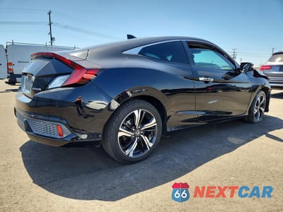 Trzecie zdjęcie samochodu z tyłu: 2017 HONDA CIVIC TOURING VIN:2HGFC3B91HH353788 - miniatura