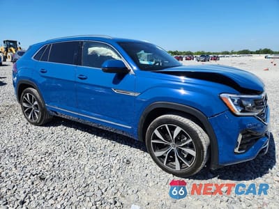 Czwarte zdjęcie samochodu z boku: 2025 VOLKSWAGEN ATLAS CROSS SPORT SEL PREMIUM R-LINE VIN:1V2FE2CA5SC230189 - miniatura