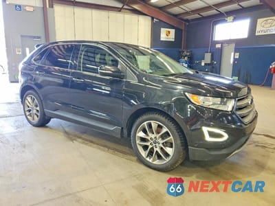 Czwarte zdjęcie samochodu z boku: 2015 FORD EDGE TITANIUM VIN:2FMPK4K84FBB87698 - miniatura