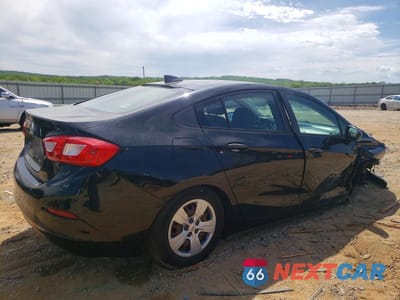 Trzecie zdjęcie samochodu z tyłu: 2016 CHEVROLET CRUZE LS VIN:1G1BC5SM3G7238724 - miniatura