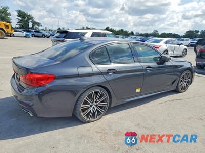Trzecie zdjęcie samochodu z tyłu: 2019 BMW 540I MSPORT VIN:WBAJE5C59KWW39355 - miniatura