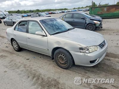 Czwarte zdjęcie samochodu z boku: 2001 TOYOTA COROLLA LE VIN:2T1BR12E81C428533 - miniatura