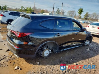 Trzecie zdjęcie samochodu z tyłu: 2025 ACURA MDX A-SPEC VIN:5J8YE1H01SL005127 - miniatura