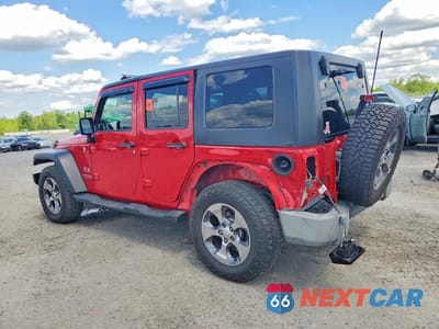 Drugie zdjęcie samochodu z przodu: 2008 JEEP WRANGLER UNLIMITED X VIN:1J8GA39148L527227 - miniatura