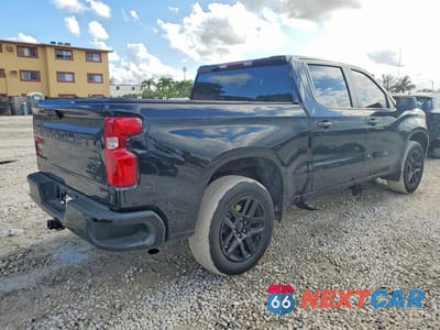 Trzecie zdjęcie samochodu z tyłu: 2024 CHEVROLET SILVERADO C1500 CUSTOM VIN:1GCPABEK1RZ230558 - miniatura
